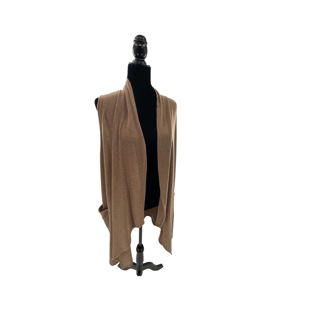 Honeyme curvy sleeveless cartigan XL Brown